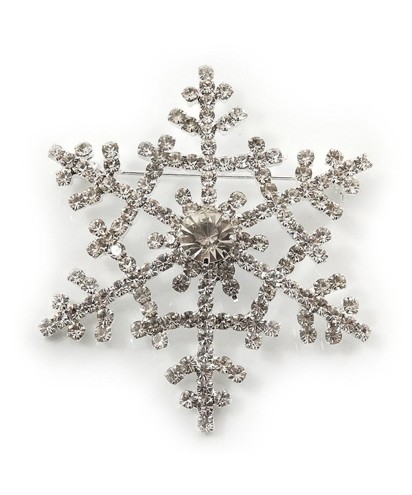 Swarovski Crystal Christmas Snowflake Plating