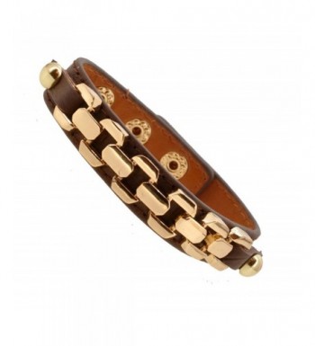 Womens Fashion Buckle Leather Bracelet