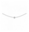 S Leaf Polished Necklace Sterling Pendant