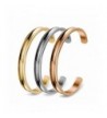 COMISAN Stainless Bracelet Jewelry Grooved