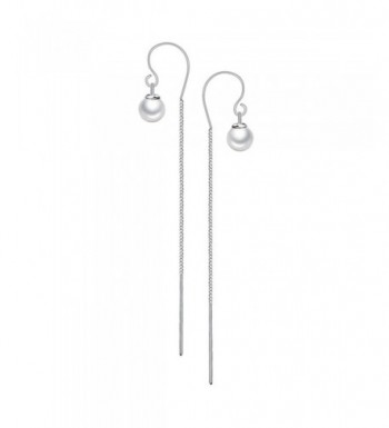 Merdia Sterling Silver Earrings Simulated