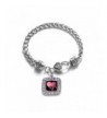 Classic Silver Plated Crystal Bracelet