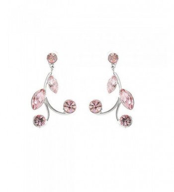 Glamorousky Earrings Austrian Element Crystals