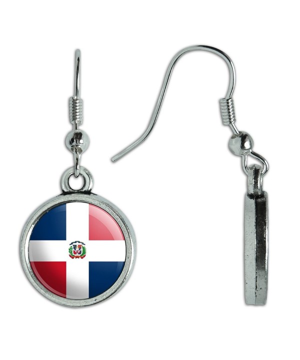 Novelty Dangling Earrings Country National