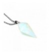 Gemstone Jewelry Hexagonal Pointed Necklace