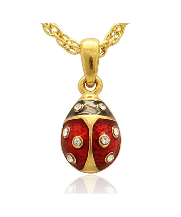MYD Jewelry Plating Ladybug Necklace