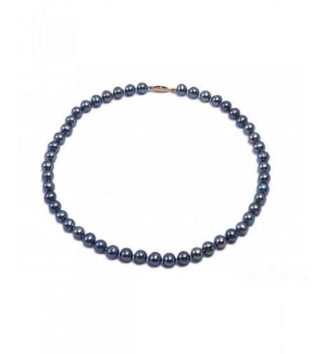 Fashionable Single strand Freshwater Pearl Necklace