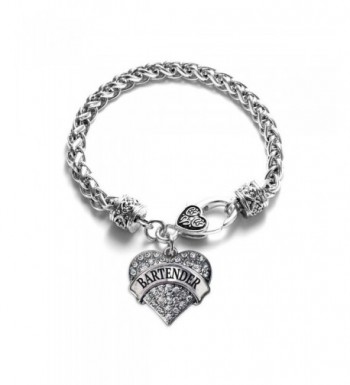 Bartender Classic Silver Crystal Bracelet