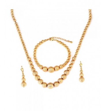 Gold Ethiopian Jewelry Earrings Necklace