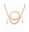Gold Ethiopian Jewelry Earrings Necklace