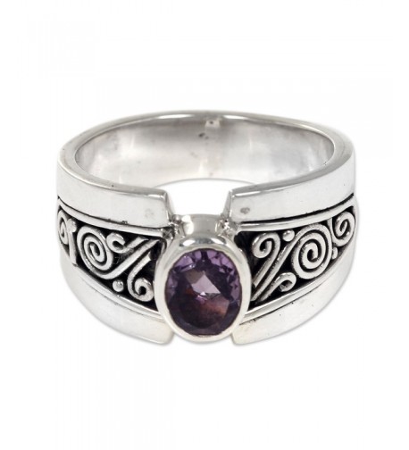 NOVICA Amethyst Sterling Silver Cocktail