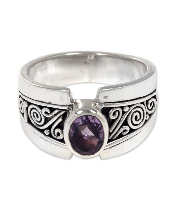 NOVICA Amethyst Sterling Silver Cocktail