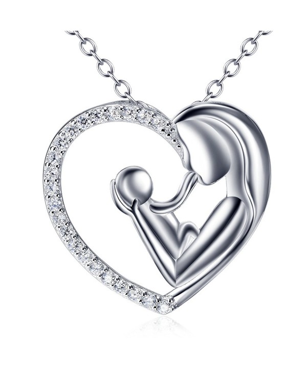 BGTY Sterling Mothers Pendant Necklace