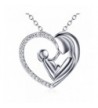 BGTY Sterling Mothers Pendant Necklace