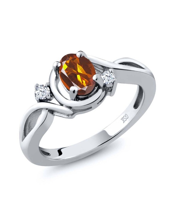 Orange Madeira Citrine Sterling Available