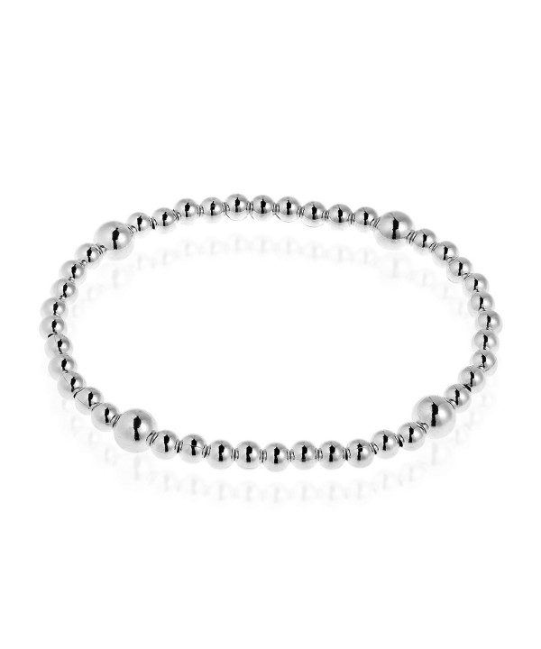 Elastic Sterling Silver Stretch Bracelet