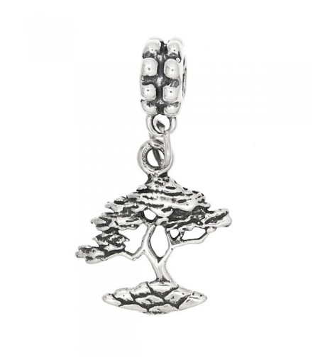 Sterling Silver Oxidized Bonsai Dangle