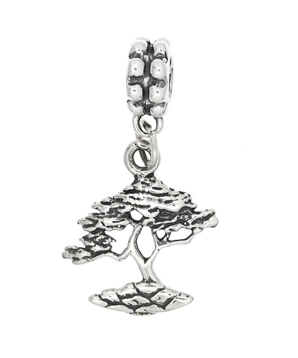 Sterling Silver Oxidized Bonsai Dangle