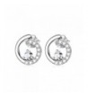 Sterling Silver Circle Earrings Jewelry