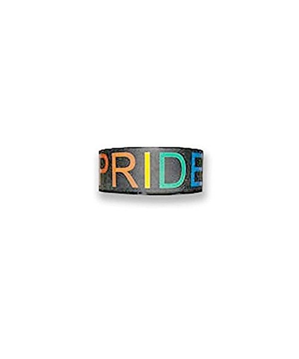 Single Black Silicone Pride Bracelet