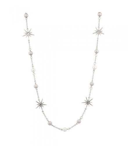 Lux Accessories imitation Statement Necklace