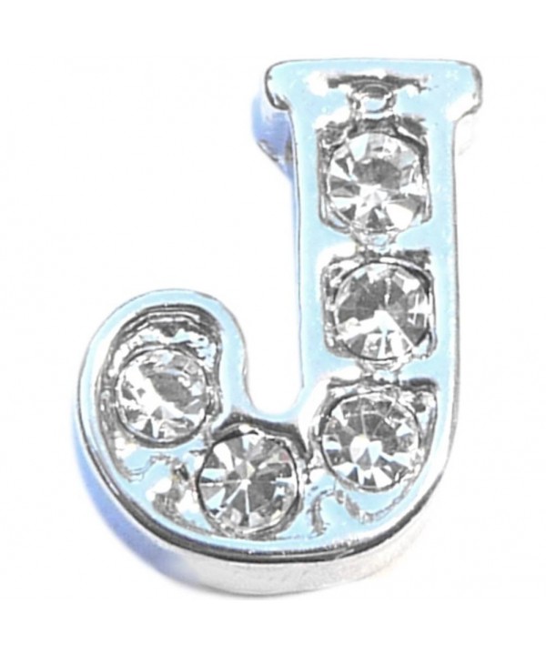 Fancy Letter Floating Locket Charm