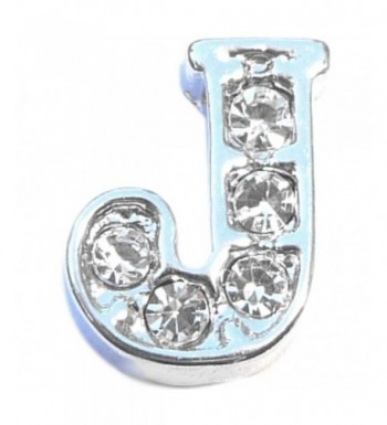 Fancy Letter Floating Locket Charm