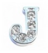 Fancy Letter Floating Locket Charm