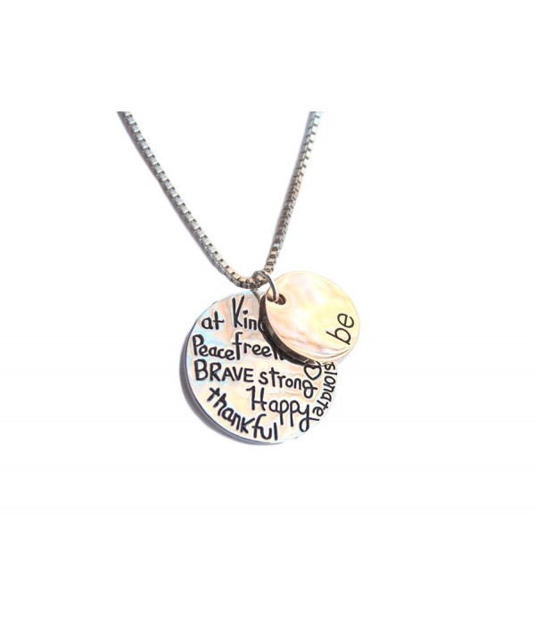 Pendant Necklace Thankful Passionate Shoppingbuyfaith