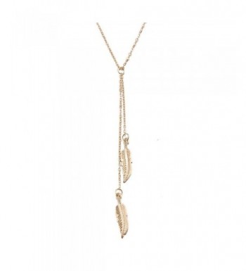 Alipeia Feather Pendant Silver Necklace