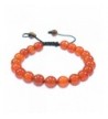 Purple Whale Orange Gemstone Bracelet