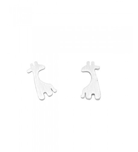 Womens Giraffe Earrings Dainty Animal