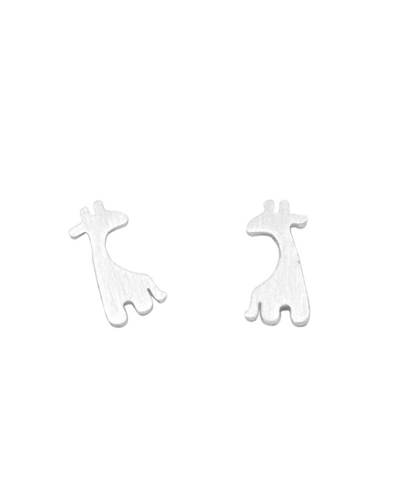 Womens Giraffe Earrings Dainty Animal