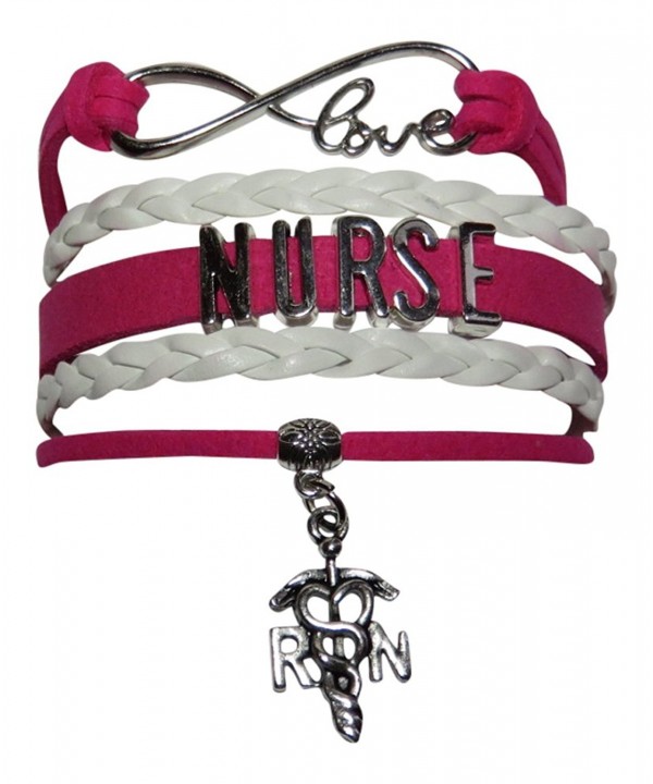 Nurse Leather Strand Bracelet Nursing