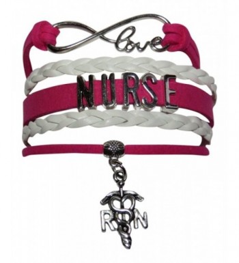 Nurse Leather Strand Bracelet Nursing