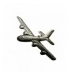 Superfortress Bomber pewter plated plane