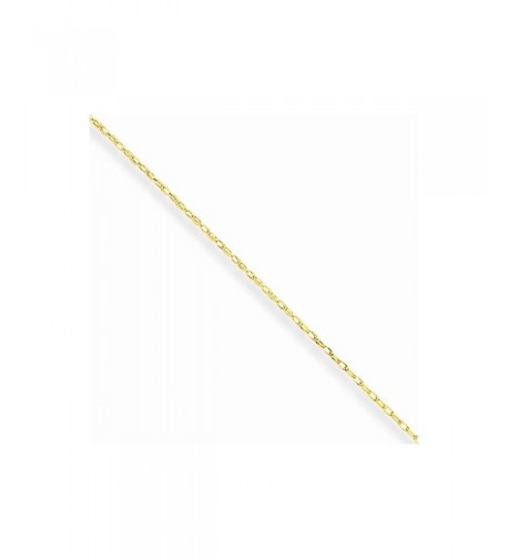 Yellow Carded Cable Chain Necklace
