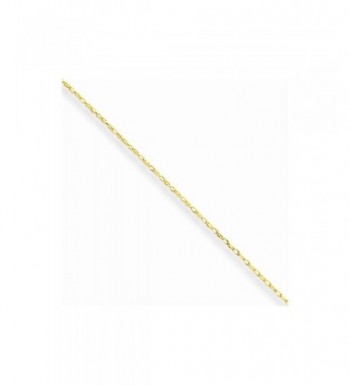 Yellow Carded Cable Chain Necklace