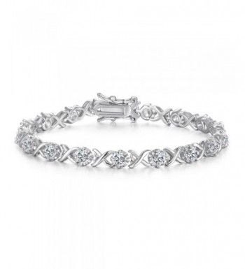 Vibrille Infinity Zirconia Bracelet Sterling