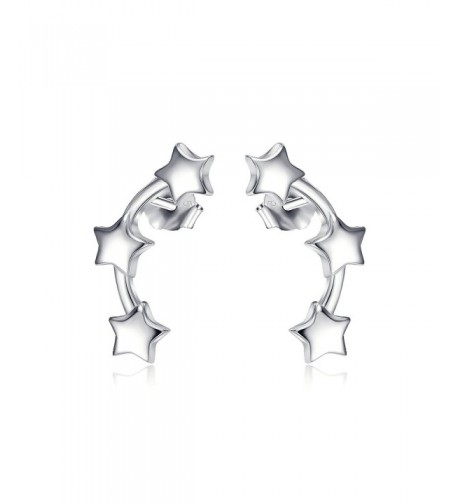 Sterling Silver Climber Crawler Earrings