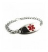 MyIDDr Pre Engraved Customized Medical Bracelet