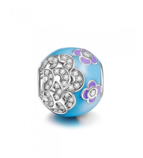 NinaQueen Camellia Sterling Silver Zirconia