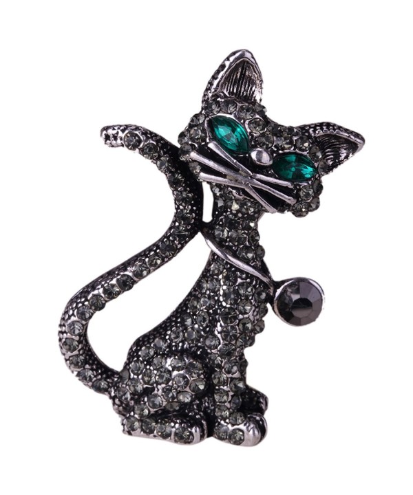 YACQ Womens Crystal Brooch Halloween