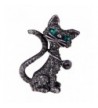 YACQ Womens Crystal Brooch Halloween