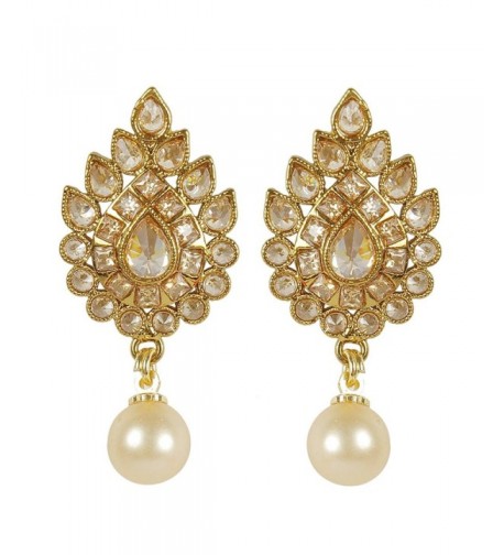 MUCHMORE Fashion Crystal Earrings Bollywood