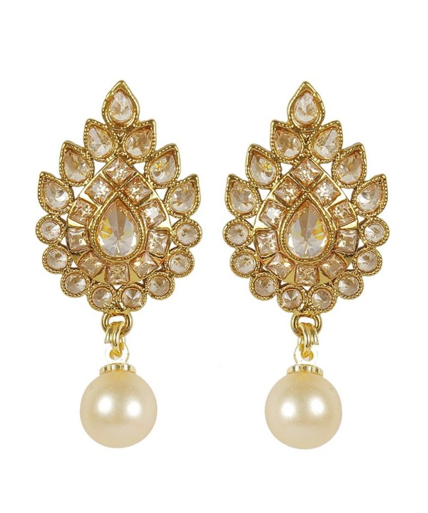 MUCHMORE Fashion Crystal Earrings Bollywood