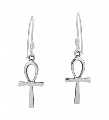 Petite Egyptian Sterling Silver Earrings