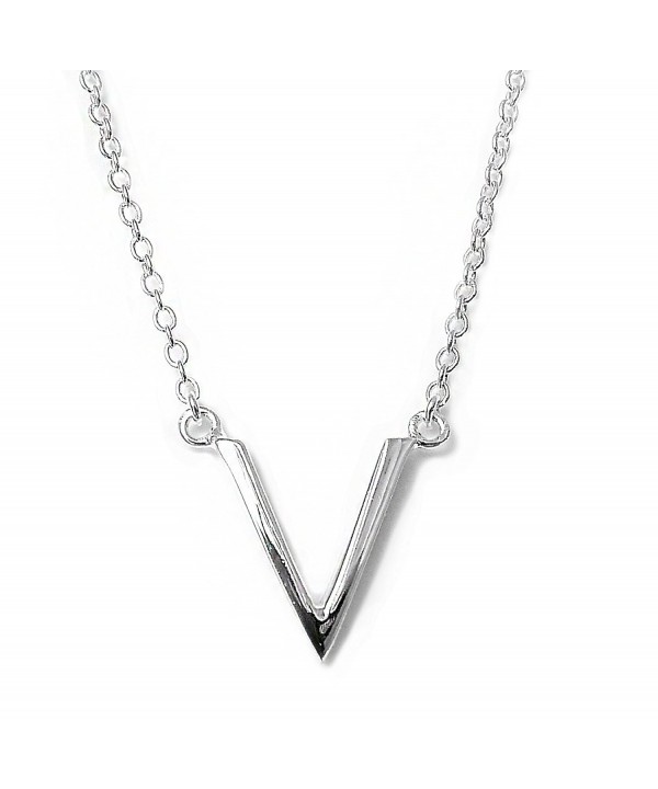 Triangle Pendant Necklace Sterling Everyday