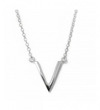 Triangle Pendant Necklace Sterling Everyday