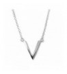 Triangle Pendant Necklace Sterling Everyday